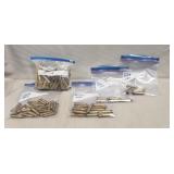 Tray Of Assorted EMPTY Brass (.223, 30-06, 30-30,