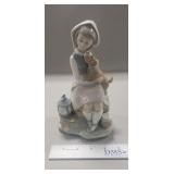 (1) Vintage LLADRO "Girl w/ Lantern" Or "Girl