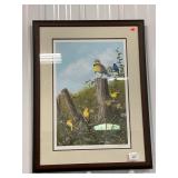 LE Signed & Numbered "Summer Birds" Lithograph By