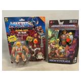 (2) Masters Of The Universe Flying Fists He-Man