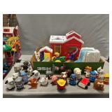 Fisher-Price Barn, Waterfall, Animals, People
