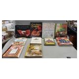 (10) Assorted Cookbooks