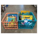 (2) Crates Full Of Children
