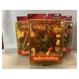 (3) NIP 1999 Sport Warrior Figures