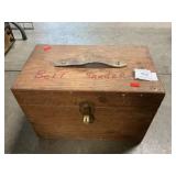 Wooden Box With Porter-Cable Belt Sander