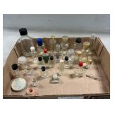 Collection Of Empty Perfume Bottles