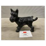 Cast Iron Scottie Dog, 7" Long