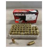 (50) Rounds Of 9mmLuger Ammo