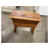 Wooden Storage Side Table