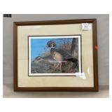 Signed & Numbered Wood Duck Lithograph