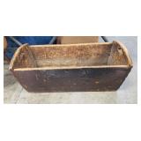 (1) Vintage Wooden Dough Box (30"×14"×12")