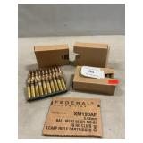 (3) 10 Round Clips Of 5.56 Ammo
