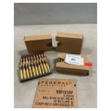 (3) 10 Round Clips Of 5.56 Ammo