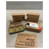 (3) 10 Round Clips Of 5.56 Ammo