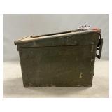 Metal Ammo Can With Weller Soldering Guns, Wire