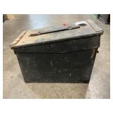 Metal Ammo Can With Soldering Wire, Flarng Tool &