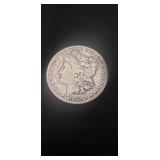 (1) 1880 U.S. Silver Morgan One Dollar Coin (90%