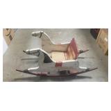 Vintage Wooden "Shoo-Fly" Rocking Horse Glider