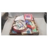 Box Lot Of Assorted Sewing Supplies & More
