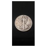 (1) 1936 U.S. Silver Walking Liberty Half Dollar