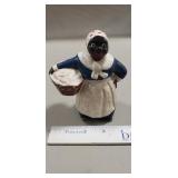 (1) Black Americana Cast Iron Bank