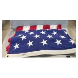 (1) Cotton American Flag (Approximately 4