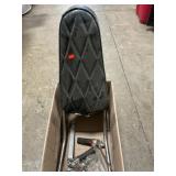 Motorcycle Back Rest, Foot Pegs