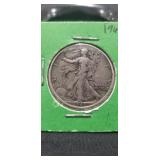 (1) 1943 U.S. Silver Walking Liberty Half Dollar