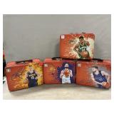 (4) Panini NBA Collector Limchboxes (No