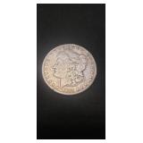 (1) U.S. 1884 Morgan Silver One Dollar Coin