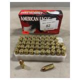 (50) Rounds Of 9mm Luger Ammo