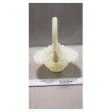 (1) Vintage Fenton Basket (7.5" Tall)