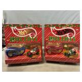 (4) 1995 Hot Wheels Holiday Die-Cast Sets