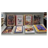 (8) Assorted Cookbooks