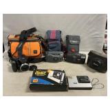 Lot Of Assorted Cameras, Ansco Camera Case