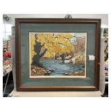 Signed LE "Mallards On Kish Creek" Lithograph