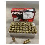 (50) Rounds Of 9mmLuger Ammo