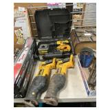 DeWalt Cordless Drill Driver, (2) Reciprocating