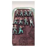 (10) Vintage Military Lead Toy Soldiers