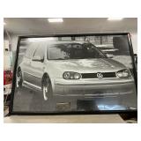 Volkswagen Golf GTI Framed Poster
