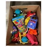 Box Lot With Fisher-Price & Assorted Toys, Parts