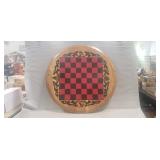 Wooden Table Top Game Board (21" Diameter)