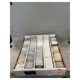 Box Of Assorted Football Cards