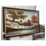 Wildlife Preservation Net On Canvas