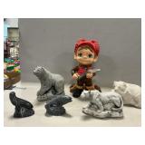 Ceramic Hunter, Assorted Animal Figures