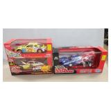 (2) Nascar Collector Diecast Cars & (1) NHRA