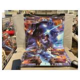 2009 Star Wars Poster (Rip At Top)