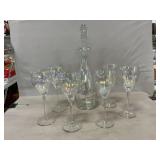 Toscany Romania Handblown Crystal Wine Set