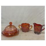 Indiana Glass Heirloom Series Butter Dome,