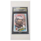 (1) Graded 1984 Topps Walter Payton NFL Football